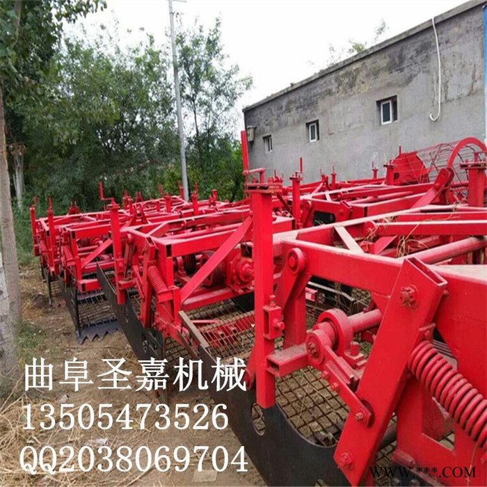 宁夏圣嘉JC-500型西洋参药材收获机** 丹参药材挖掘机质量保证图2