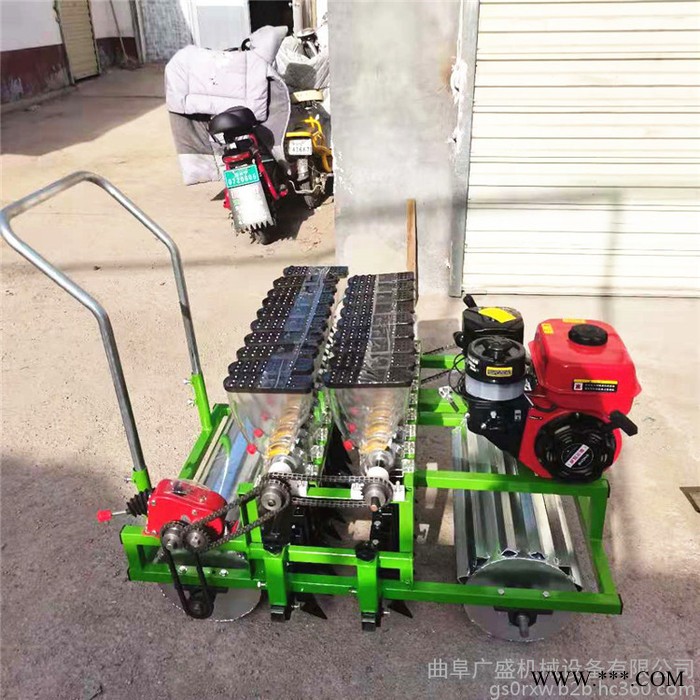 广盛   胡萝卜谷子播种机 党参高粱精播机 自走式蔬菜播种机 黄芩播种机图2