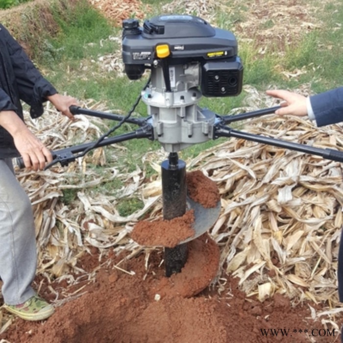 两当县西洋参好用挖坑机 花草种植钻眼机 D手提式挖洞机图4