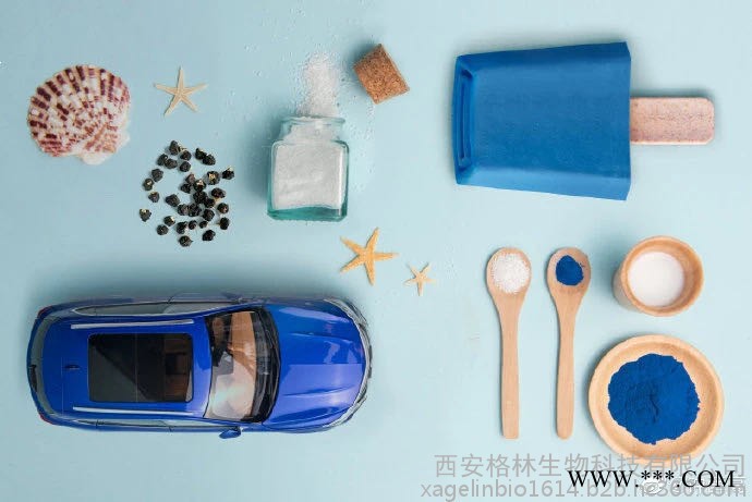 现货供应螺旋藻提取物藻蓝蛋白E25 E18 藻蓝色素 螺旋藻蓝色素 螺旋藻蛋白质色素图8