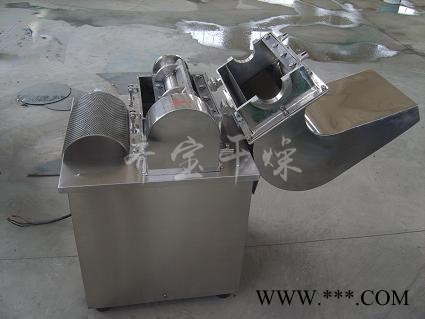 茶叶粗碎机 灵芝粗碎机 大块物料粗碎机 不锈钢食品粗碎机图3