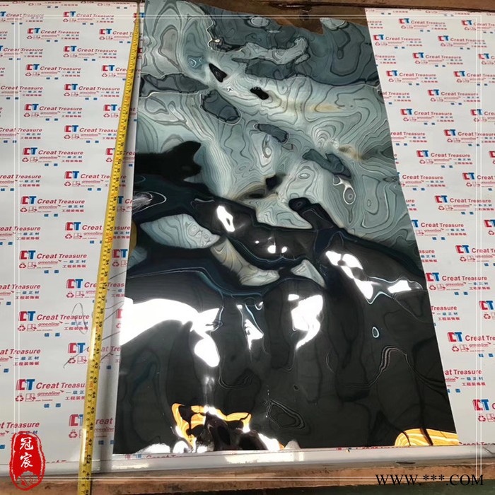 青古铜灵芝彩色不锈钢压花板 KTV酒店家居不锈钢压花板图6