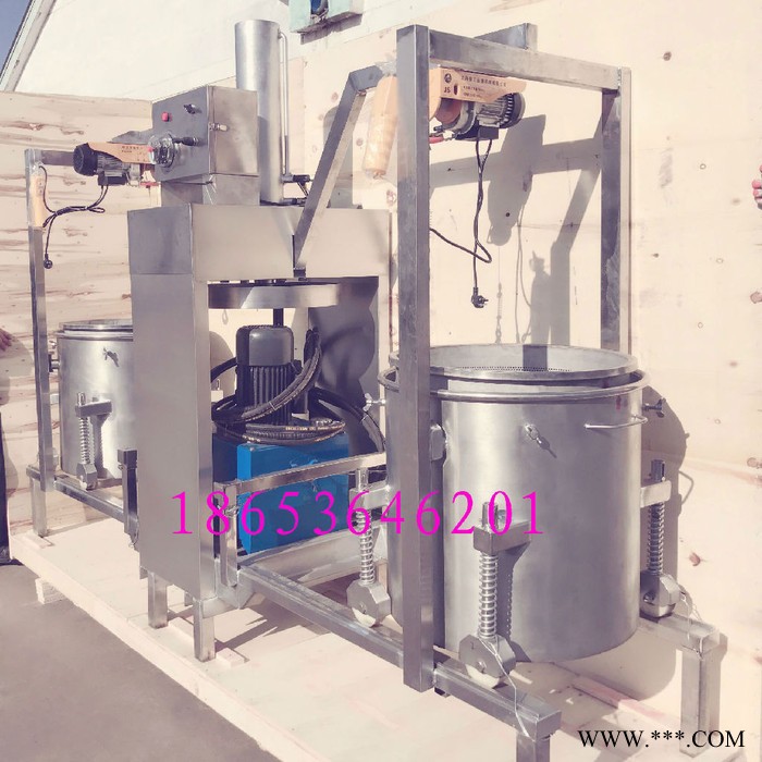 鹿茸泡酒、鹿酒酒汁分离榨汁机 中药材药酒压榨机 蜂蜜压蜜机图6