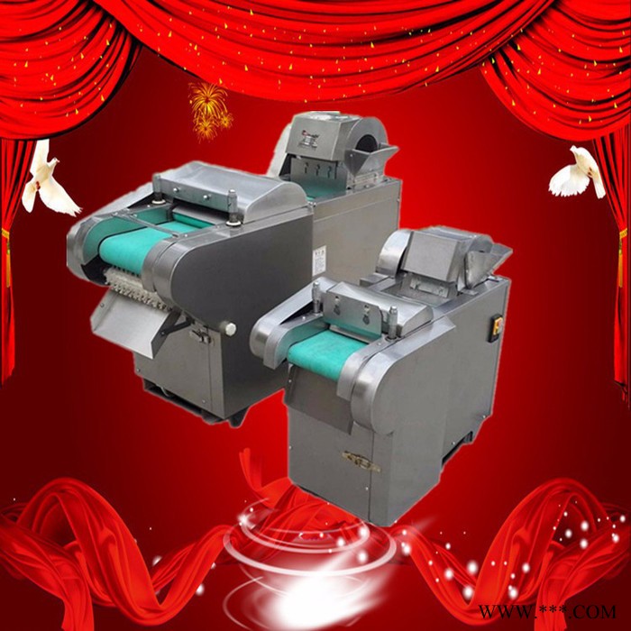 不锈钢干笋切丝机 富兴一次成型瓜果蔬菜切菜机 芦荟切丁机厂家图7