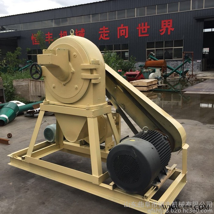 恒丰大豆齿盘粉碎机 三七中药粉碎机 八角桂皮磨面机图8