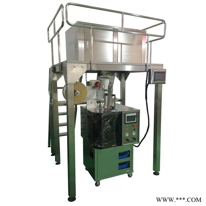 钦典QD-20-D 桐乡产地直销特级杭白菊、胎菊菊花茶袋泡茶包装机、三角包、四角平包袋泡茶包装机、小四斗电子秤包装机图6