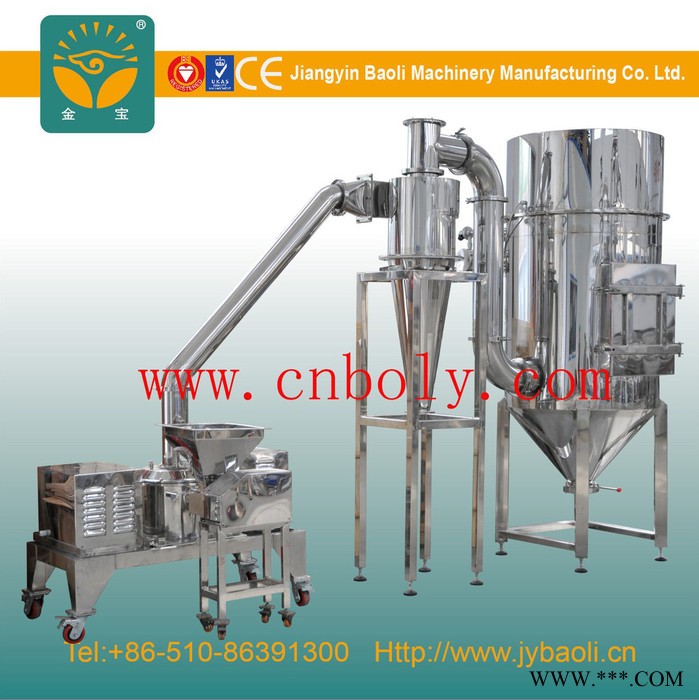 金宝：JB系列-15/20/30/60/80 车间优选中草药中草药人参黄芪茯苓甘草当归超微超细粉碎机组图3