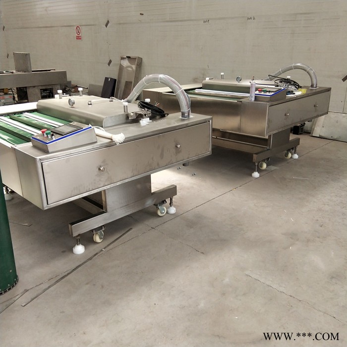 义康牌GDS-1100型 药材滚动式真空包装机 菊花茶连续式包装机 扒鸡真空包装机