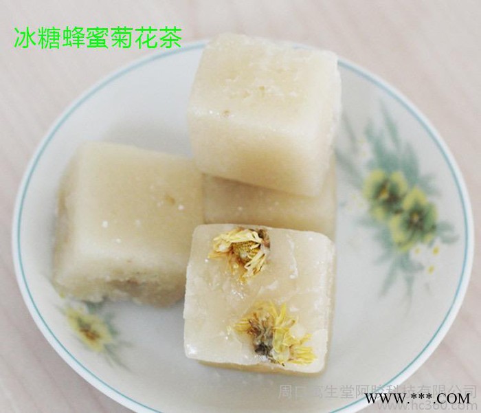 冰糖蜂蜜菊花茶滋养润燥降火养颜清肝明目冰糖蜂蜜菊花糖块贴牌