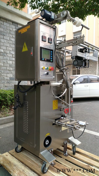 钦典 QD-60F手磨芝麻粉三七粉背封长条有机黄豆肽粉深海牡蛎肽粉三边封四边封包装机图5