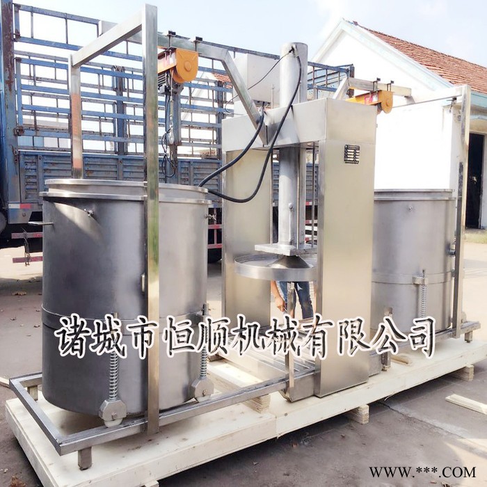 **蓝莓酵素益生菌酵素固液分离设备 莲藕汁高出汁滤压榨机图6