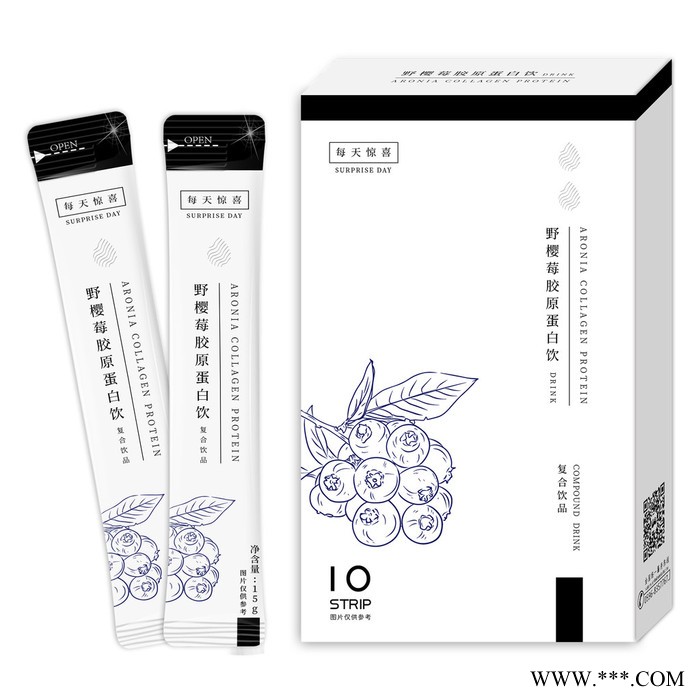美是康工厂蓝莓果蔬饮品益生菌葡萄饮小分子胶原蛋白饮 可OEM贴牌加工图2
