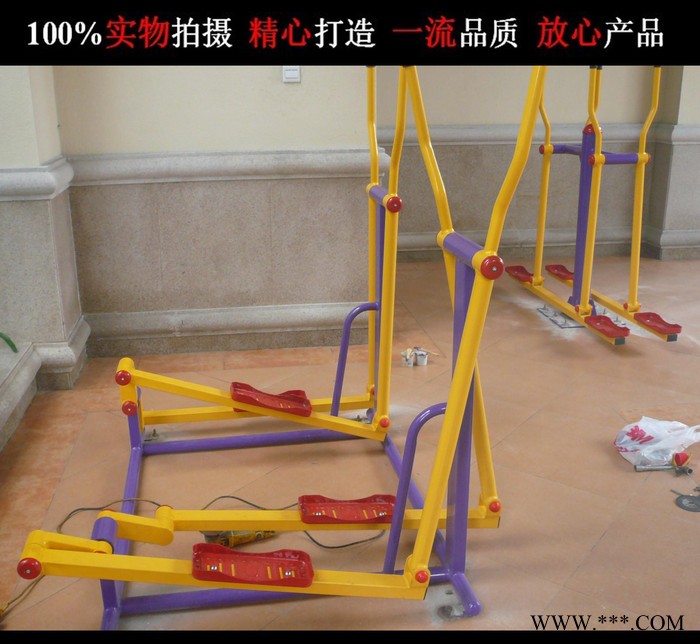 双人椭圆机健身器材 珠海四人位坐蹬器健身器材图片