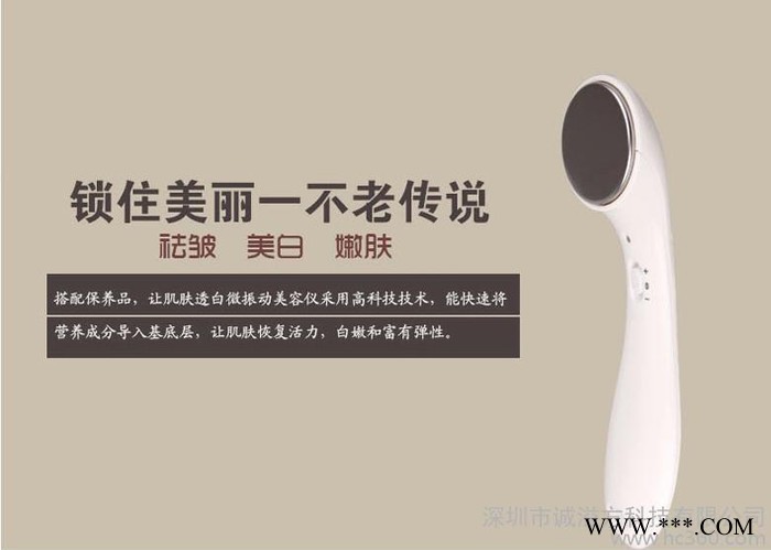 祛皱美容仪正负离子导入仪工厂批发图2