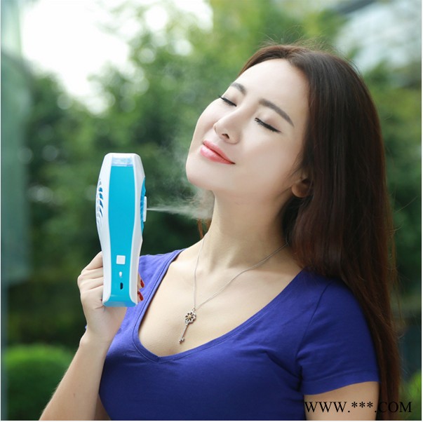 cz-003 美容风扇 新款二代美容补水风扇 喷雾手持风扇 创意USB便捷迷你加湿电风扇图5