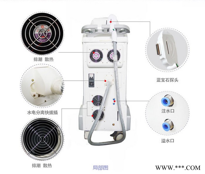 美诺台式光子嫩肤仪 美容仪器 e光美容仪器 多功能脱毛仪 E 光美容仪图5