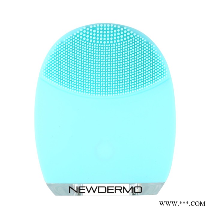 NEWDERMO迪魔炫彩迷你充电式硅胶洁面仪毛孔清洁家用美容洗脸神器图4