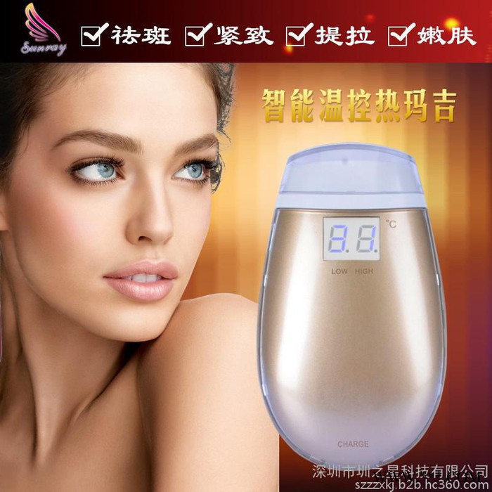 景瑞RF-10电子美容仪 便携式手持家用热玛吉 外贸** RF点阵射频电波拉皮美容仪图3