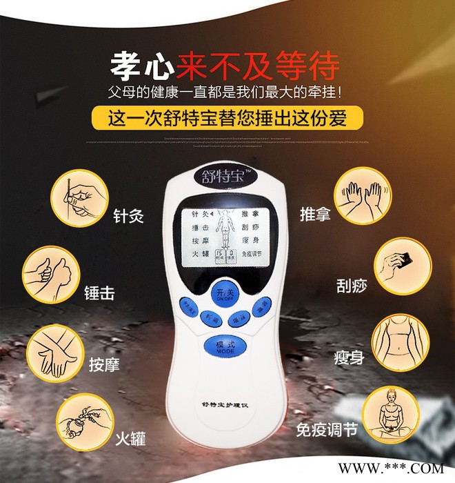 养生经络按摩仪数码按摩器治疗仪健康使者