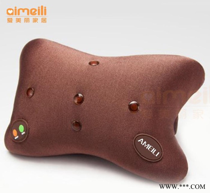 磁石磁疗按摩枕 多功按摩靠垫 按摩器腰部 礼品枕图2