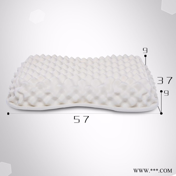 泰国 乳胶枕 乳胶花生枕 花生按摩枕图2