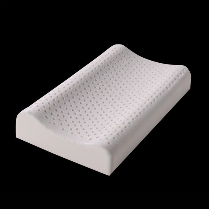 NRM橡胶枕头 天然乳胶枕 按摩枕芯护颈保健颈椎枕图2