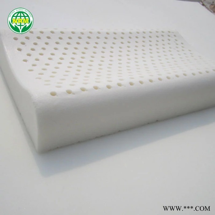 NRM橡胶枕头 天然乳胶枕 按摩枕芯护颈保健颈椎枕图3