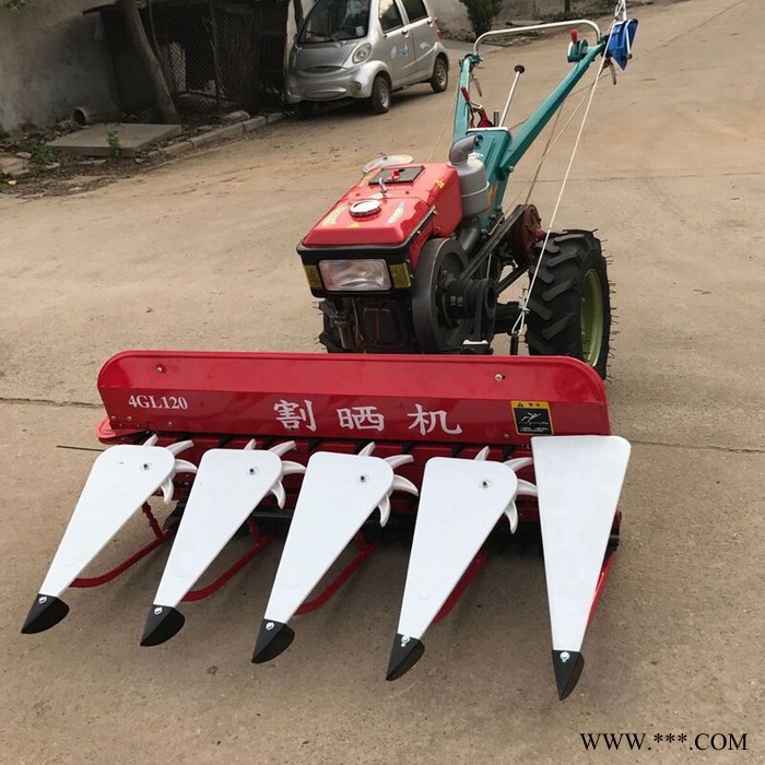 宏博 汽油割晒机厂家 艾草专用收割机 自走式艾草割晒机图5
