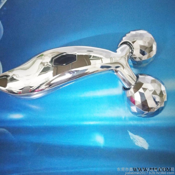一件包邮3D滚轮瘦脸棒按摩器瘦脸仪 手自动滚轮瘦脸v脸神器美容仪图3