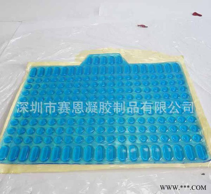 PU GEL凝胶片 冰凉垫 圆点凝胶片 颈椎枕 按摩枕头片图3