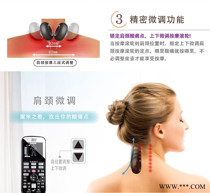 BH必艾奇MB1250按摩椅 4D太空舱 原装进口款 济南按摩椅专卖店图6