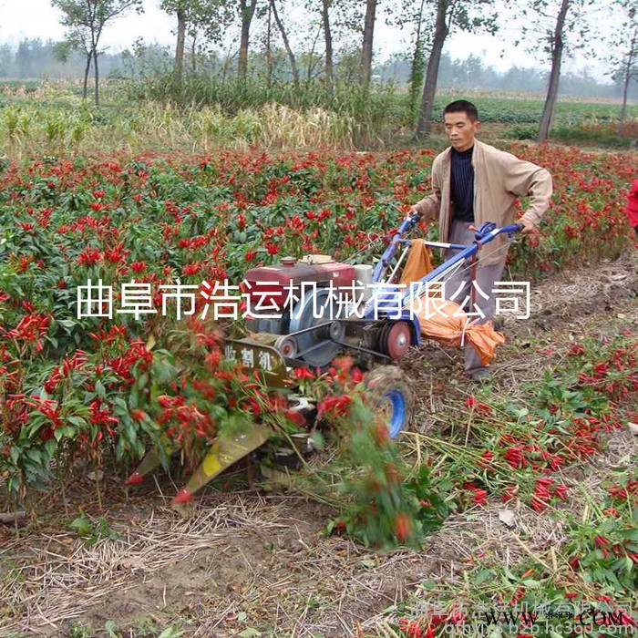 山东曲阜浩运机械 不伤根系苏丹草牧草手扶式收割机  甜叶菊艾草多种宽幅割晒机图4