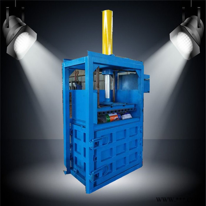 自动推包油漆桶挤扁机 中草药艾草打包机图2