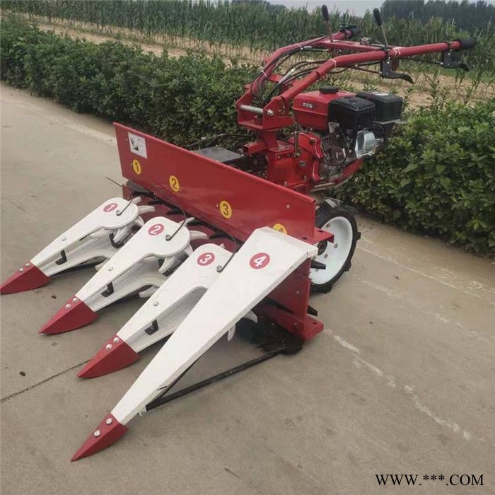 玉米秸秆水稻割倒机 柴油机四轮带艾草割晒机农业粮食秸秆收割机图8