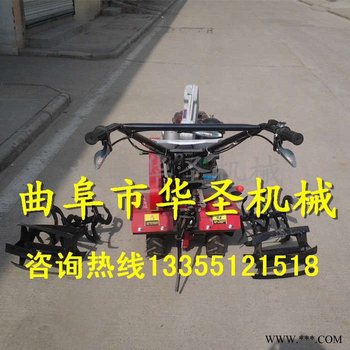 柴油动力手扶收割机 小型秸秆割晒就 新式艾草收割机图3