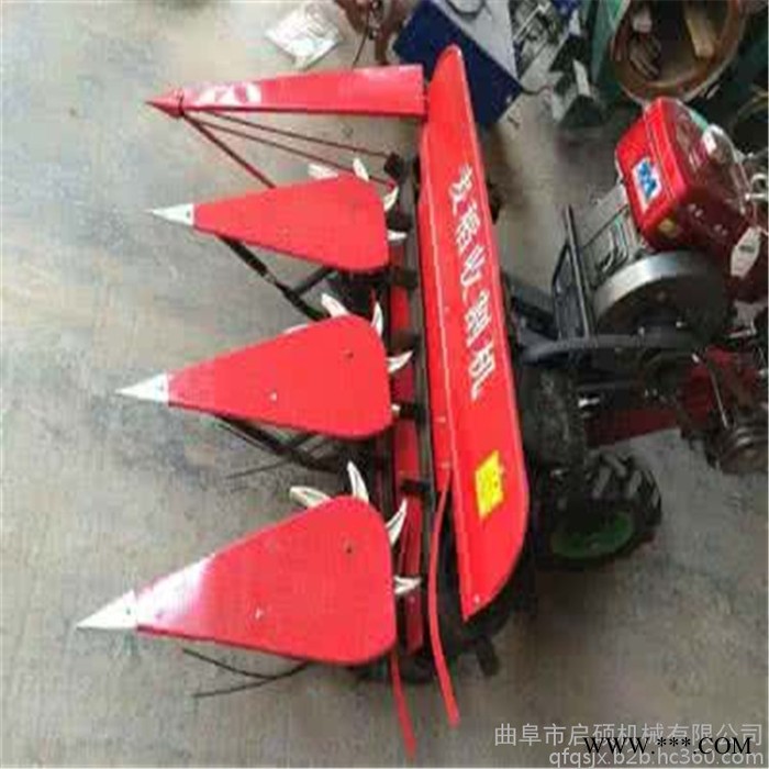 新型辣椒割晒机 1.5米宽幅艾草收割机割台 手推式秸秆割晒机图3