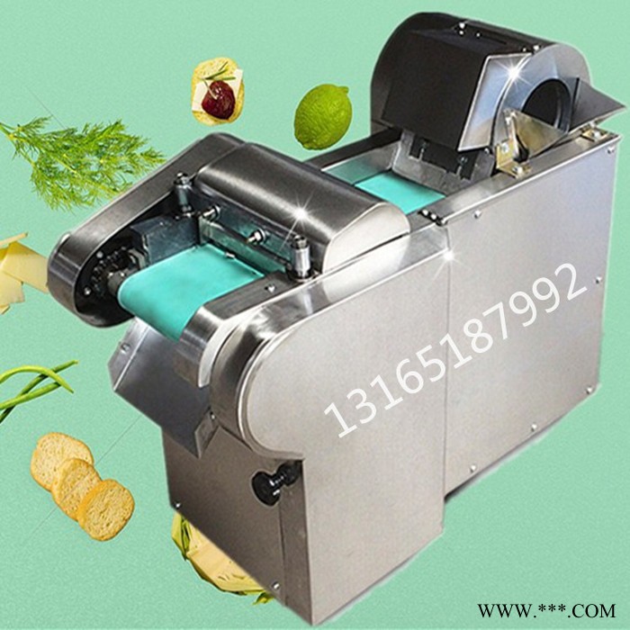 **茄子切菜机 富兴新款豆腐切块机厂家 新型艾草切段机图8