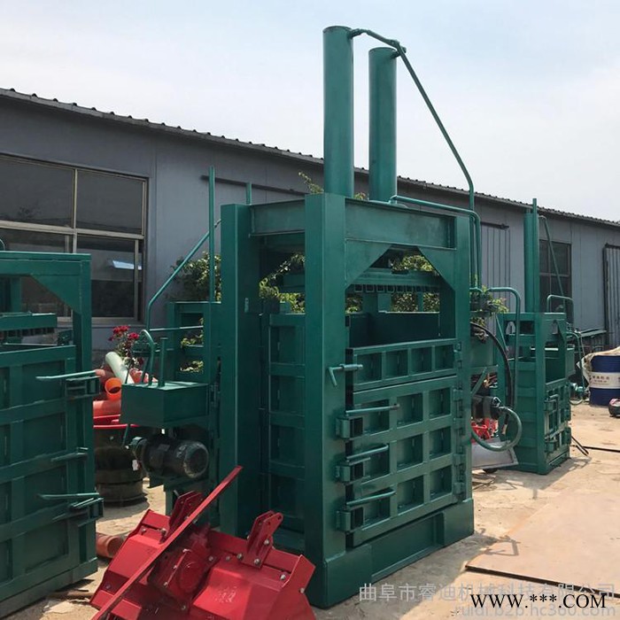 睿迪艾草甜菊叶立式液压打包机 小型家用液压打包机图4