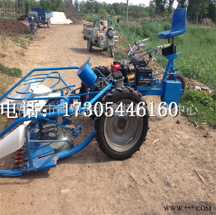 西藏青稞收割打捆机 手扶小麦芦苇收割机 坐式艾草青稞收割打捆机图2