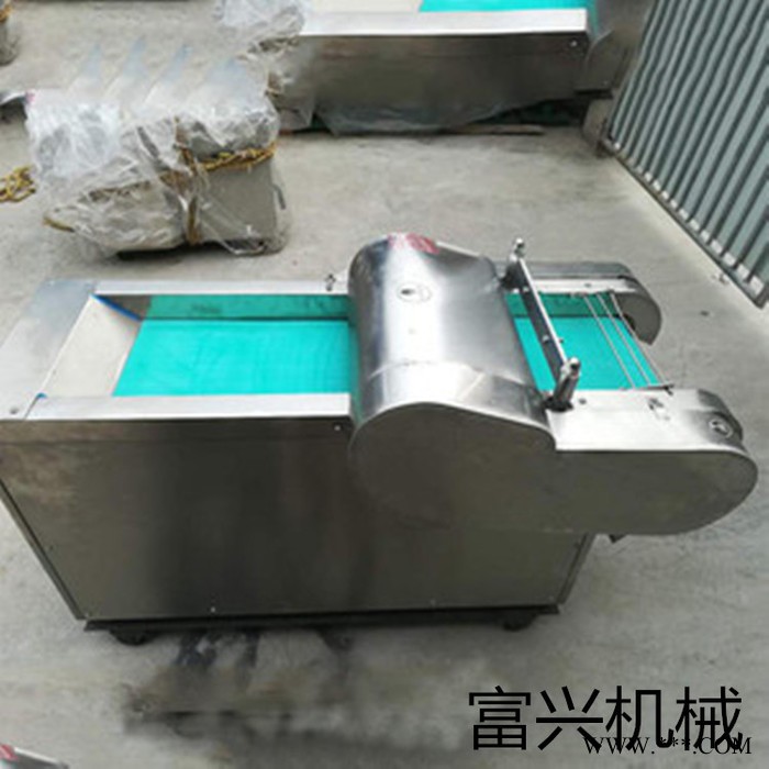 邯郸多功能面团切块机 灵芝艾草切段机 不锈钢切丝机价格富兴图7