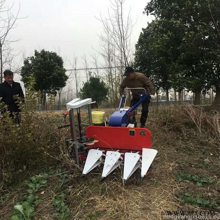 农康 甘肃收割小麦机器 朝天椒收割机 水稻小麦收割打捆机 前置1.2米艾草收割机割台图3