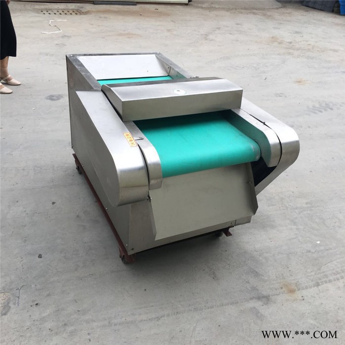 普航小型多用土豆切丝机 新型艾草切段机图片1000型全自动切菜机厂家