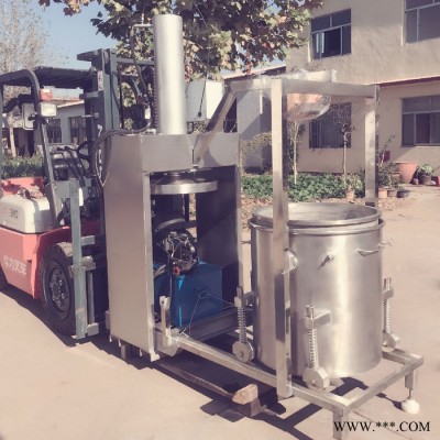 玫瑰花花瓣酒酒汁高榨取率压汁机 艾草泡脚原汁提取压榨机 压米酒
