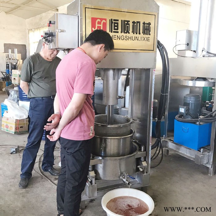 富含维生素胡萝卜、生姜果汁压榨机 枸杞大枣浸泡药酒原液压榨机