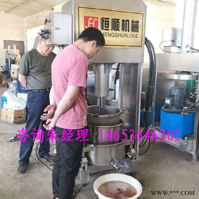 富含维生素胡萝卜、生姜果汁压榨机 枸杞大枣浸泡药酒原液压榨机图3