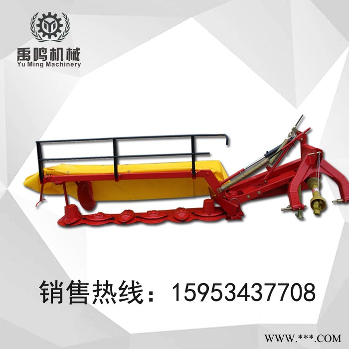 禹鸣9GKY-1.4割草机 多功能圆盘割草机 拖拉机后置牧草收割机 苜蓿艾草收获机图2