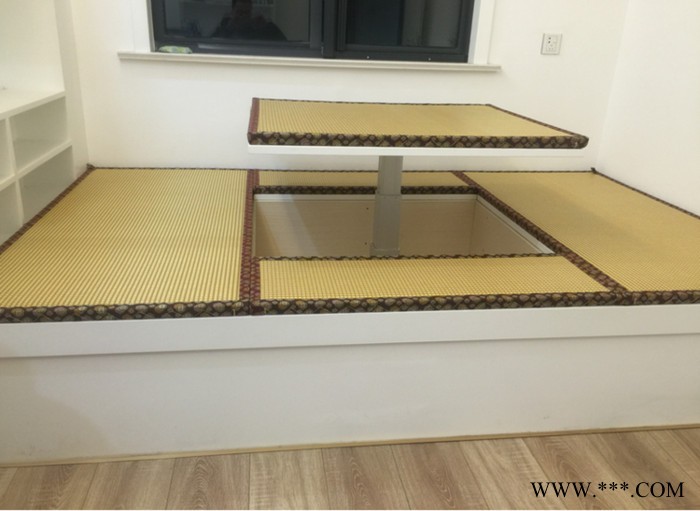 预售传统席高密度稻草艾草无妨棉椰棕芯榻榻米地台地垫踏踏米蔺草塌塌米日式和室塔塔米图2