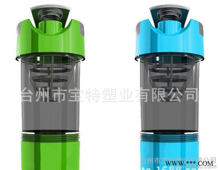 蛋白粉奶昔摇摇杯搅拌杯子 健身专用带刻度运动水壶搅拌杯子图2