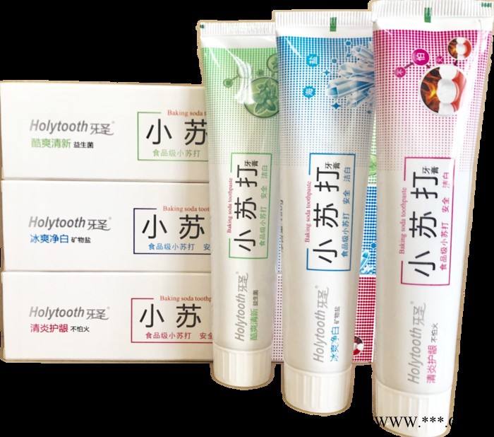 180克益生菌矿物盐 食品级小苏打牙膏清新口气 清火护龈 除口气去渍图7