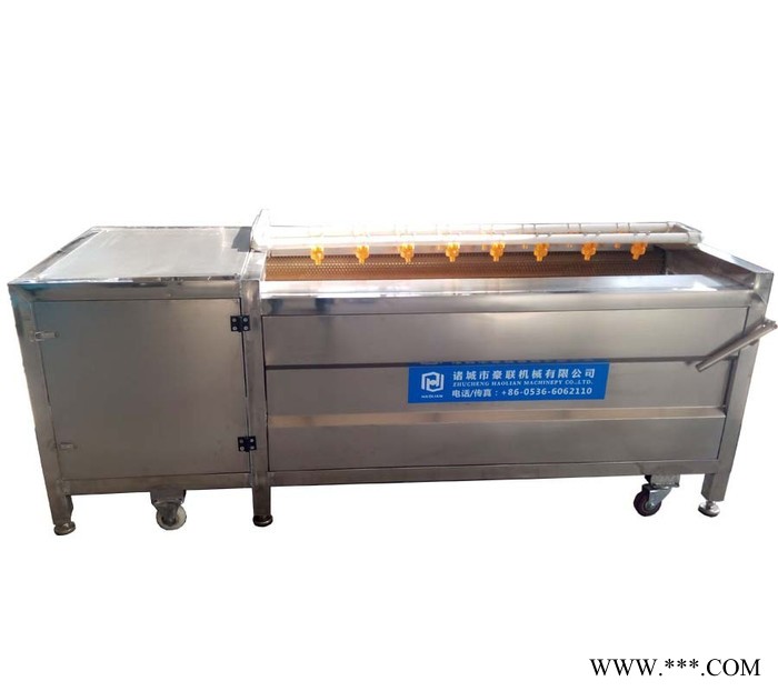 豪联牌其他果蔬加工设备HLXM-1200**不锈钢式玛卡清洗机图7